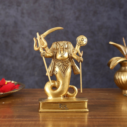 Big Brass Ketu Dev Murti (20 Inch) – Powerful Navgraha Ketu Idol for Home Temple & Vastu