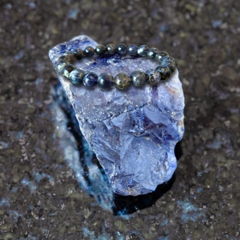 Tanzanite Bracelet – Natural Blue-Violet Gemstone Jewelry for Spiritual Awakening & Calm