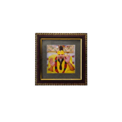 Pyrite Photo Frame Combo (Khatu Shyam Ji + Maharaj Ji)