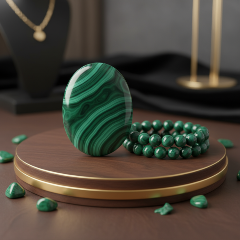Majestic Malachite Transformation Bracelet – Protection, Growth & Empowerment Stone