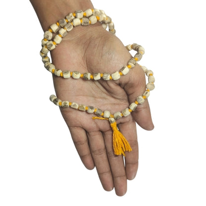 Authentic Shyama Tulsi Beads Japa Mala For Mantra – Spiritual Rosary (108+1)