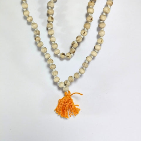 Authentic Tulsi Mala For Mantra Beads Rosary for Devotion & Protection