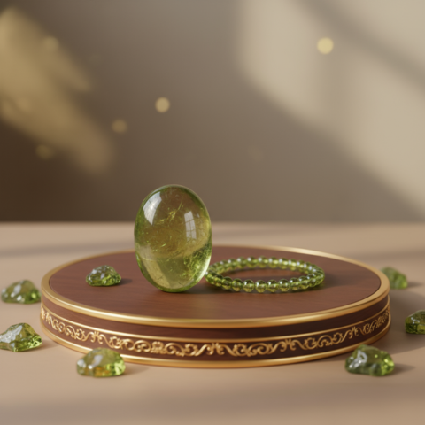 Luminous Peridot Revival Bracelet – Vitality, Success & Happiness Stone