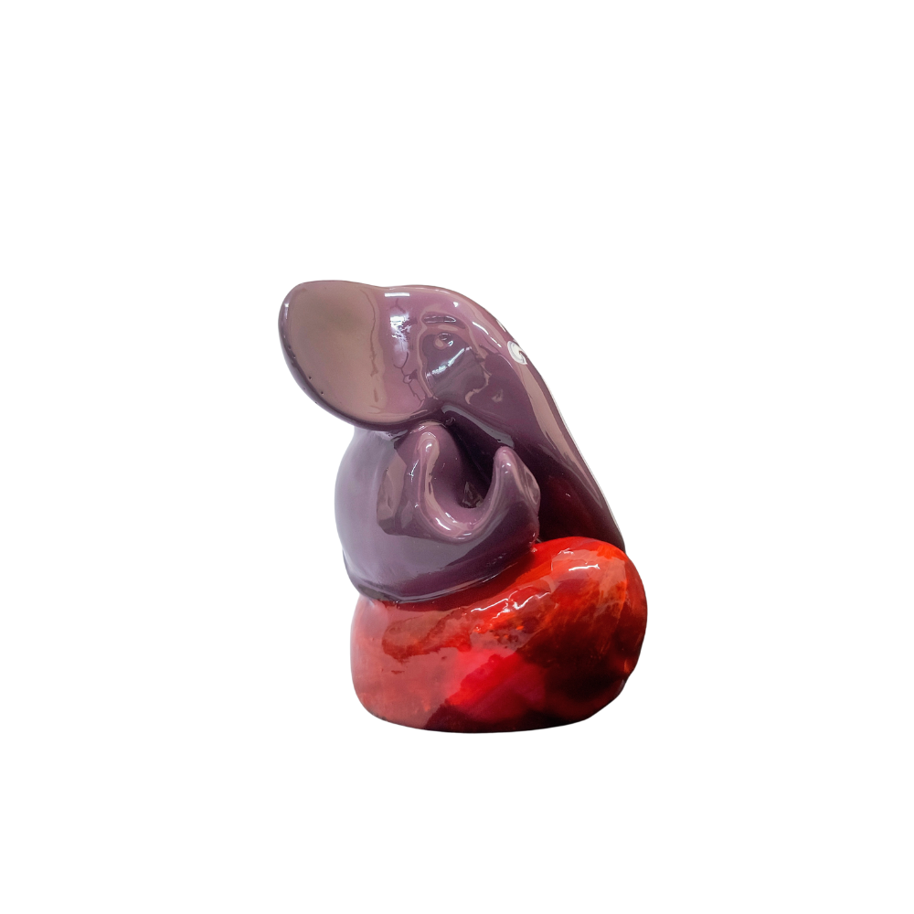 Premium Purple Ganesh Murti with Modak – Prosperity & Success Idol