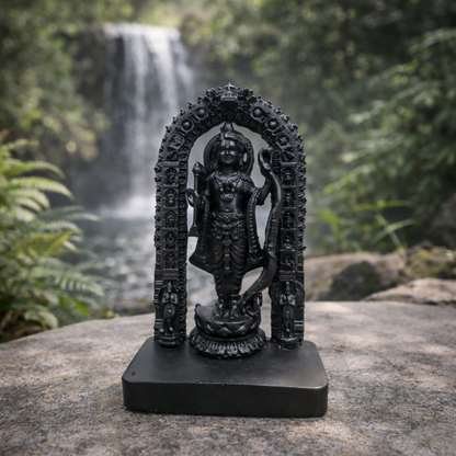 Lord Shri Ram Polyresin Idol with Bow | Ram Bhagwan Murti for Peace, Dharma & Protection