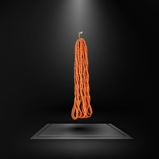 Artificial Knotted Rudraksha Japmala