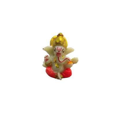 Lord Ganesha Polyresin Idol for Home & Office | Ganpati Bappa Murti for Prosperity & Success