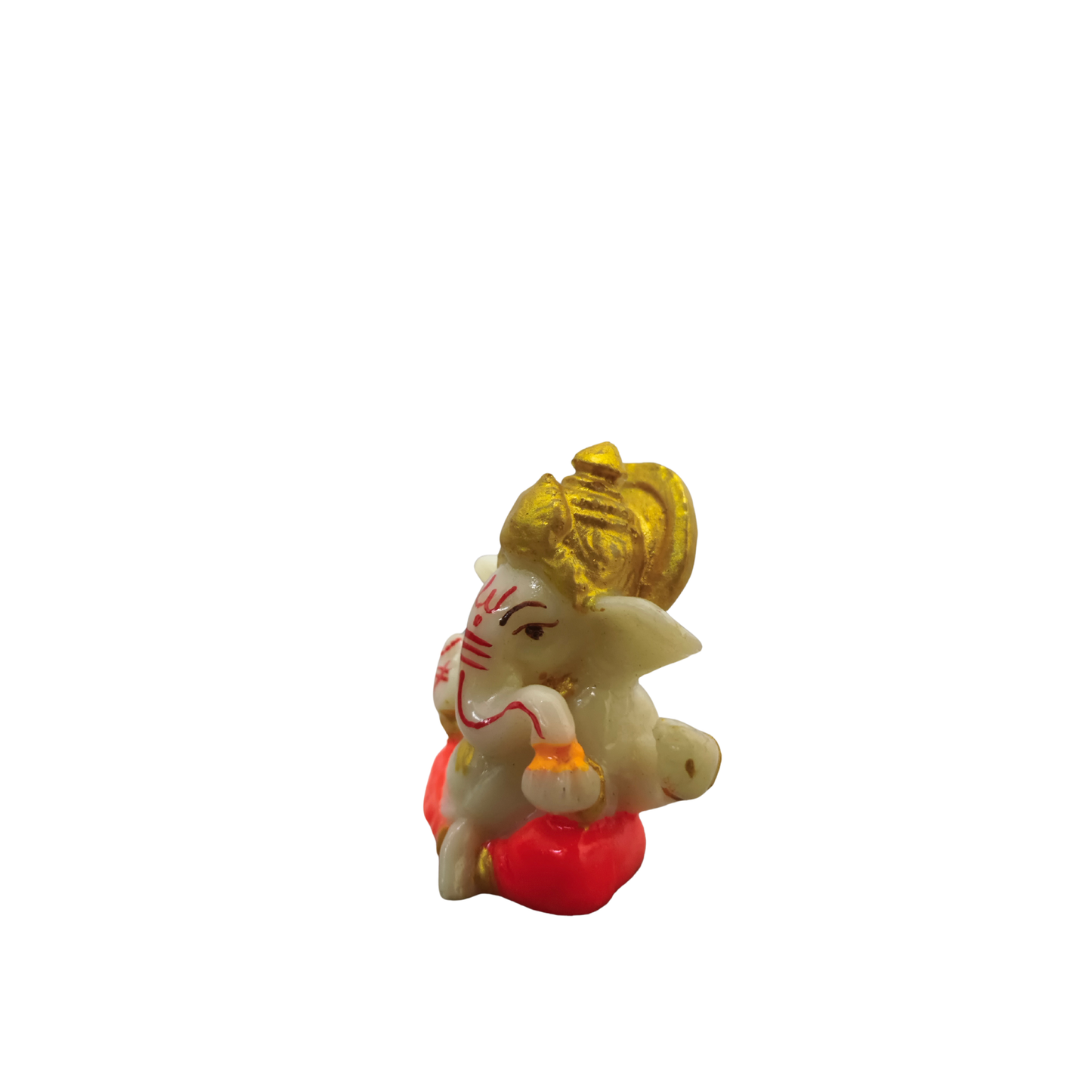 Lord Ganesha Polyresin Idol for Home & Office | Ganpati Bappa Murti for Prosperity & Success